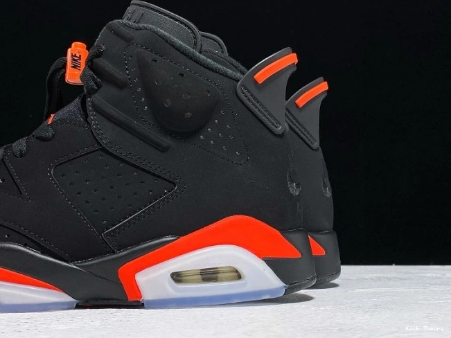 Kick Theory Infrared 6 384664-060 Black OG Jordan Retro Air 0803
